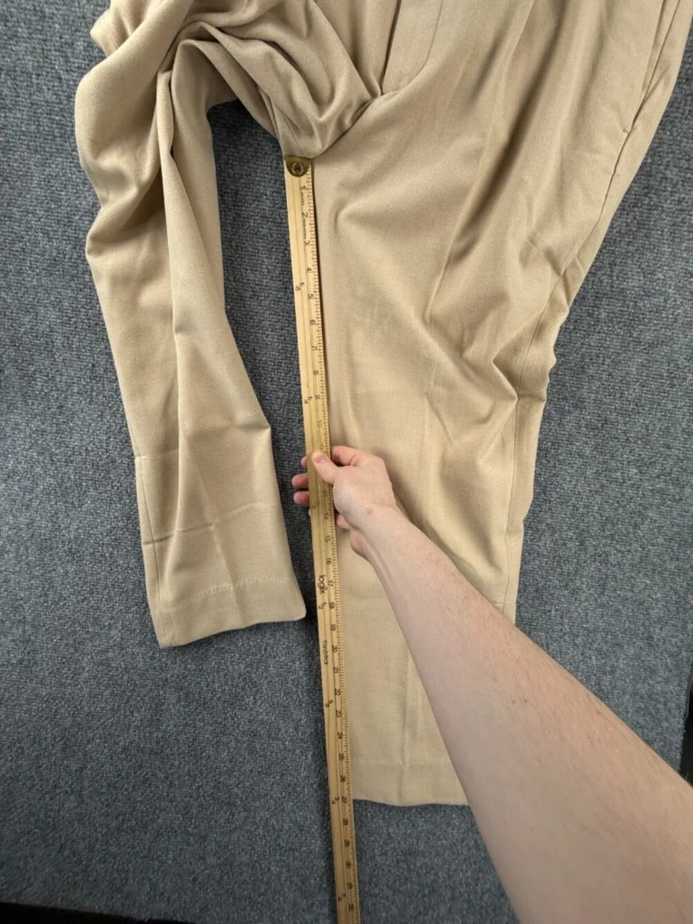 NWT Banana Republic Brushed Pleated Pant Men 34x30 Tapered Leg Relaxed Fit